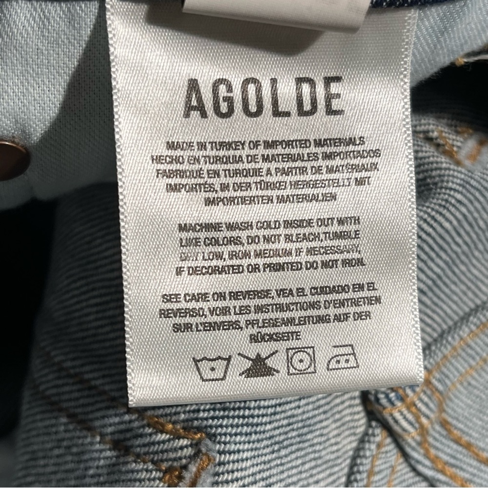 Agolde REN Wide-Leg Jeans - Picture 9 of 10